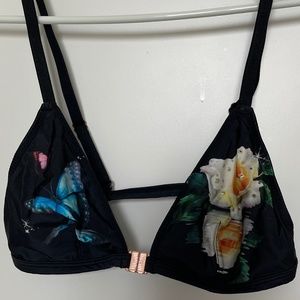 Savage x Fenty butterfly flower bralette